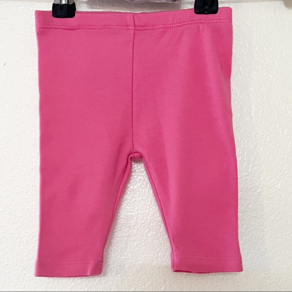 Absorbs- leggings, pink, infant size 0-3 mos